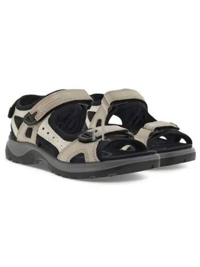 Offroad Walking Sandals Beige Black - ECCO - BALAAN 2