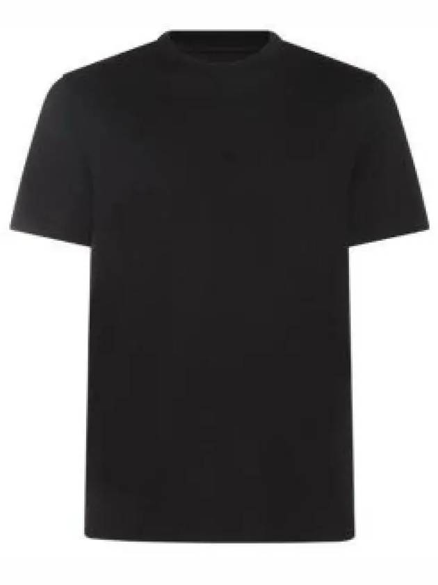 Embroidered 4G Logo Cotton Short Sleeve T-shirt Black - GIVENCHY - BALAAN 2