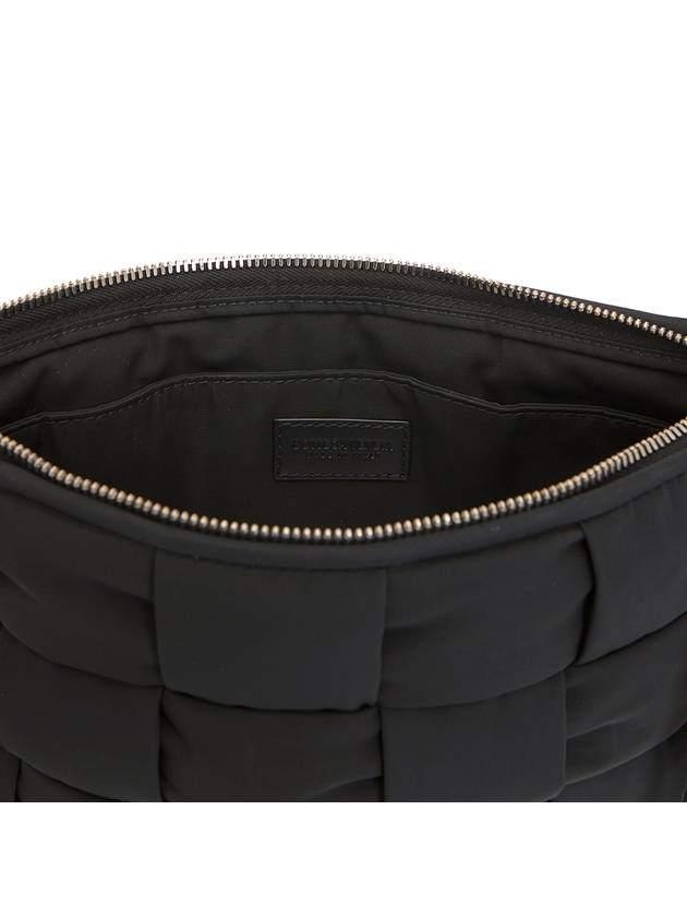 Cassette Small Flat Clutch Bag Black - BOTTEGA VENETA - BALAAN 7