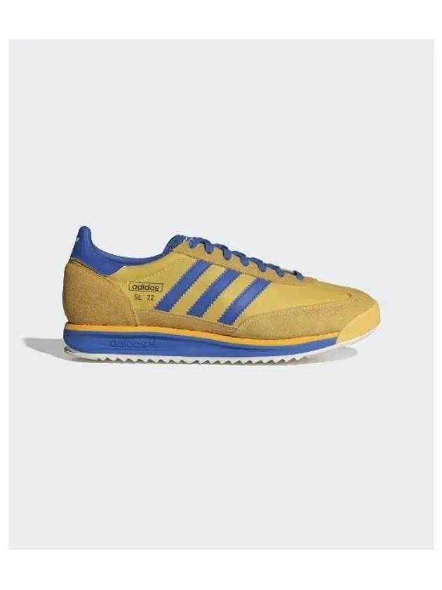 SL 72 RS Leather Low Top Sneakers Yellow - ADIDAS - BALAAN 2