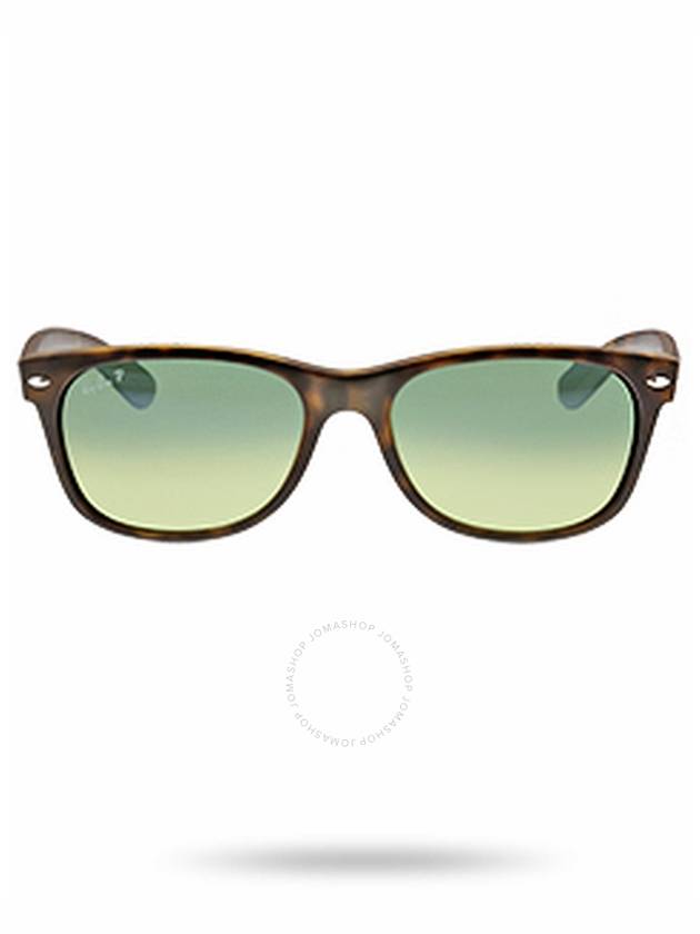 Ray Ban New Wayfarer Classic Polarized Blue/Green Gradient Unisex Sunglasses RB2132 894/76 55 - RAY-BAN - BALAAN 1