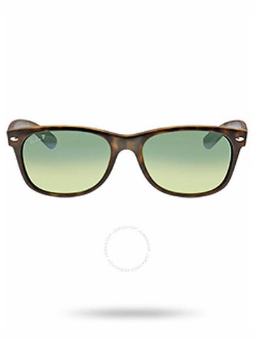 Ray Ban New Wayfarer Classic Polarized Blue/Green Gradient Unisex Sunglasses RB2132 894/76 55 - RAY-BAN - BALAAN 1