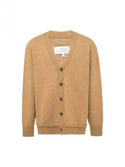 Elbow Patch Cardigan Beige - MAISON MARGIELA - BALAAN 2