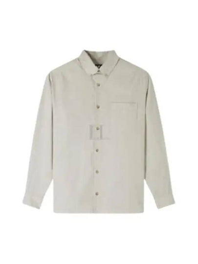 Mateo Logo Long Sleeve Shirt Bianco - A.P.C. - BALAAN 2