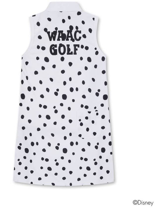 Women Dalmatian Pattern Polo Dress - WAAC - BALAAN 2