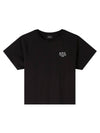 Michelle Cotton Short Sleeve T-Shirt Black - A.P.C. - BALAAN 1