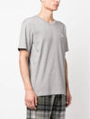 Face Logo Crew Neck Short Sleeve T-Shirt Grey - ACNE STUDIOS - BALAAN 5