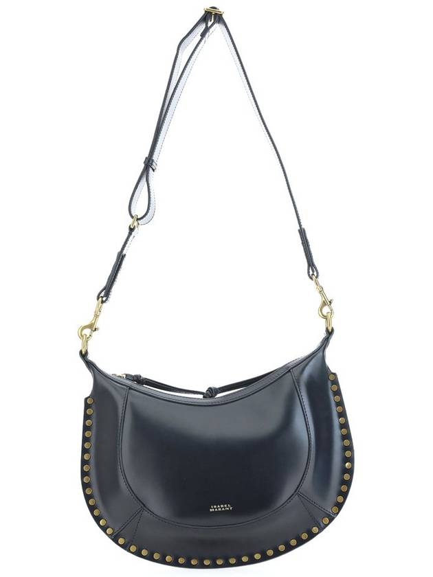 Naoko Studded Leather Shoulder Bag Black - ISABEL MARANT - BALAAN 2