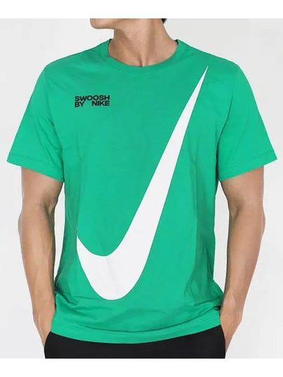 Sportswear HBR Big Swoosh Logn Sleeve T-Shirt Green - NIKE - BALAAN 2