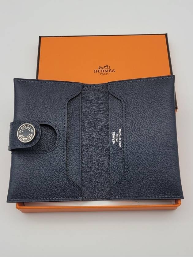 R.M.S Card Wallet Navy - HERMES - BALAAN 8