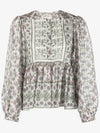 Silk Puff Sleeve Blouse Ivory - ISABEL MARANT - BALAAN 2