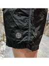 Logo Patch Swim Shorts Black - STONE ISLAND - BALAAN 7