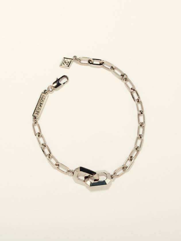 Commitment Plain Silver Link Bracelet - GAMAN - BALAAN 2