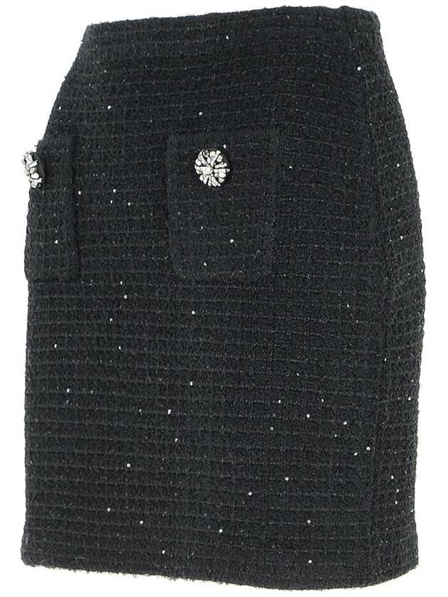 Self-Portrait Black Polyester Blend Skirt - SELF PORTRAIT - BALAAN 2