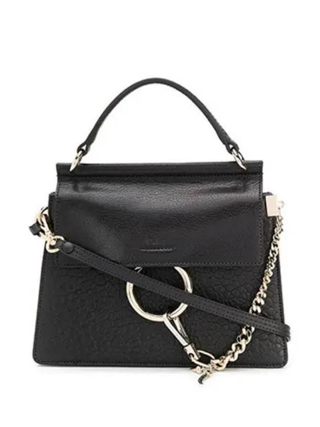 Paychain leather shoulder tote bag black 270685 - CHLOE - BALAAN 1