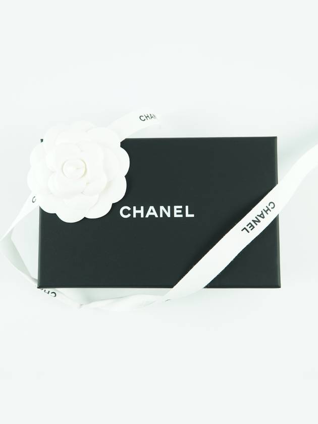 French origin card holder case wallet business black gold lamb skin AP3627 - CHANEL - BALAAN 8