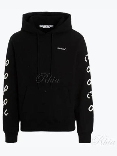 chain arrow logo hoodie - OFF WHITE - BALAAN 2