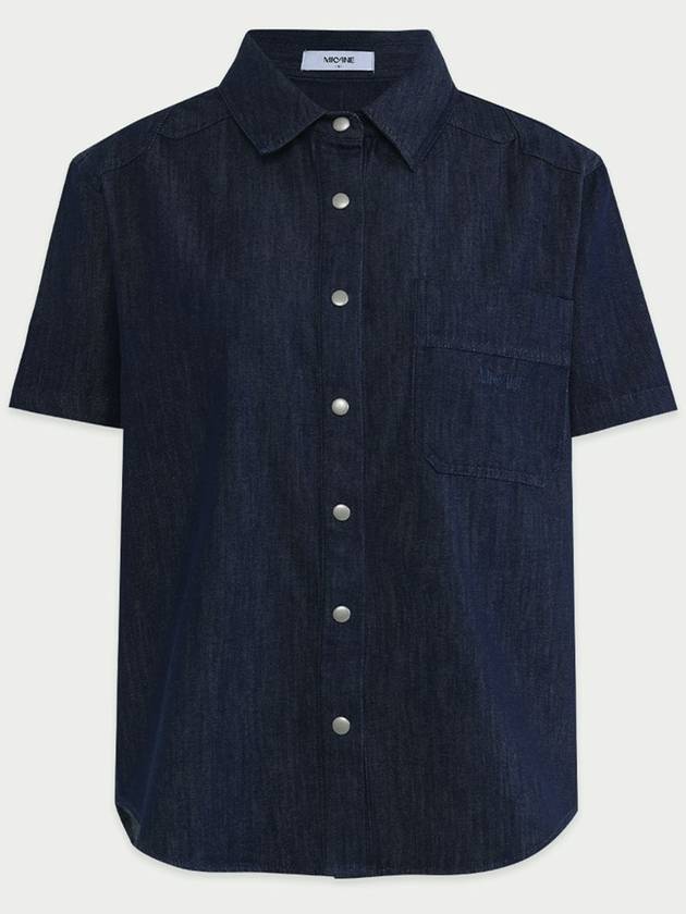 Intrigue M Point Half Denim Shirt - MICANE - BALAAN 3