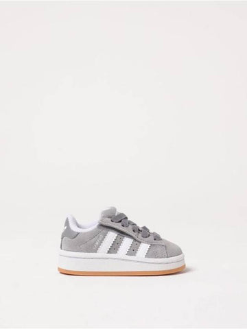 Kids Campus 00s Comfort Closure Elastic Lace Sneakers Grey Three - ADIDAS - BALAAN 1