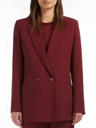 MATASSA Blazer Jacket Wine 60460929 027 - MAX MARA - BALAAN 2