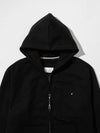 Heavy hooded zip-up black - UJBECOMING - BALAAN 5