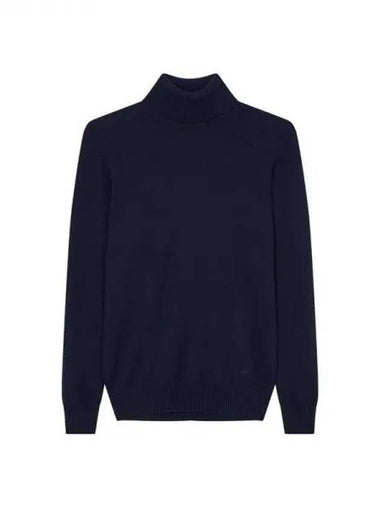 Men s Cashmere Crew Neck Knit Navy 270997 - EMPORIO ARMANI - BALAAN 1