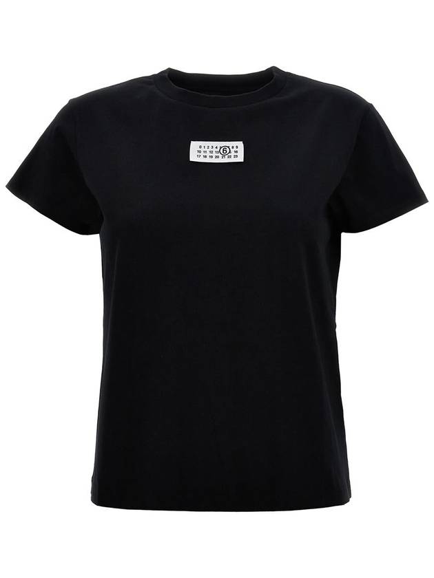 Logo Short Sleeve T-Shirt Black - MAISON MARGIELA - BALAAN 2