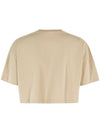 Sandre Short Sleeve T-Shirt Beige - A.P.C. - BALAAN 3