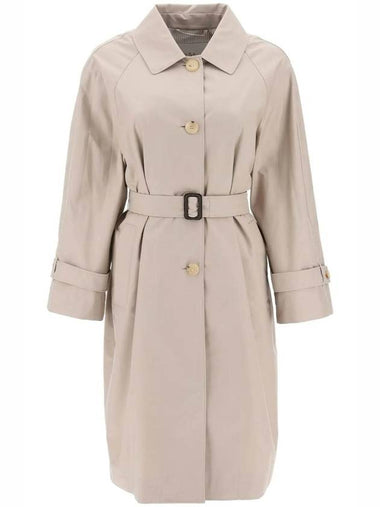 Ftrench Single Trench Coat Beige - MAX MARA - BALAAN 1