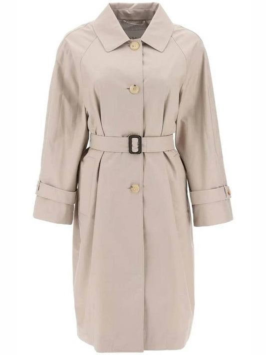 Ftrench Single Trench Coat Beige - MAX MARA - BALAAN 1