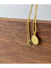 Vintage Classic Coin Pendant Necklace 4ADIA39551 - DIOR - BALAAN 4