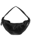 Croissant Large Cross Bag Black - LEMAIRE - BALAAN 4