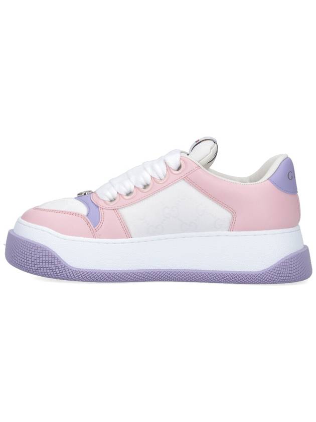 Screener Low Top Sneakers Pink Lilac - GUCCI - BALAAN 4