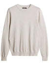 Men's Keane Crew Neck Merino Sweater Moonbeam - J.LINDEBERG - BALAAN 2