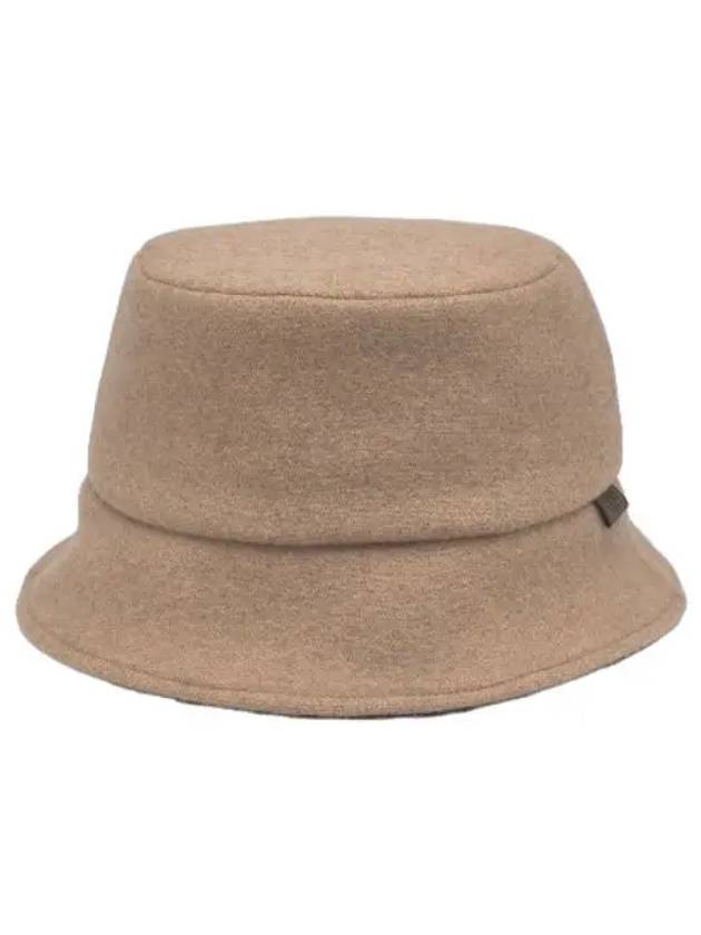 Wool Bucket Hat Camel - FENDI - BALAAN 1