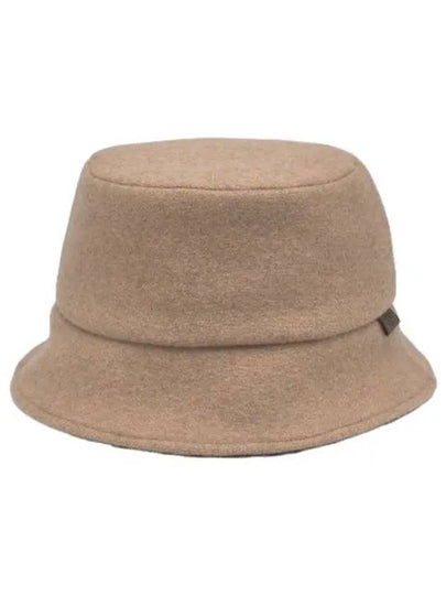 FF Logo Wool Bucket Hat Camel - FENDI - BALAAN 2