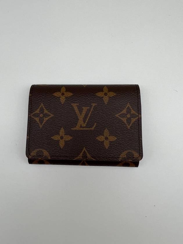 Enveloppe Carte De Visite Monogram Card Wallet Brown - LOUIS VUITTON - BALAAN 5