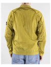 Nylon Metal Overshirt Zip-Up Jacket Yellow - STONE ISLAND - BALAAN 9