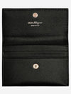 Vara Bow Card Walletr Black - SALVATORE FERRAGAMO - BALAAN 3