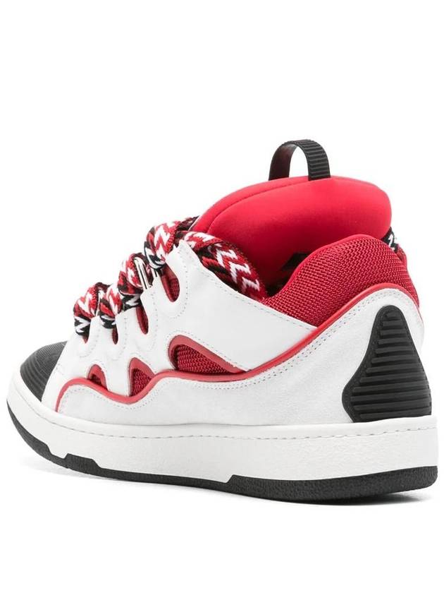 Lanvin Curb Sneakers With Inserts - LANVIN - BALAAN 3