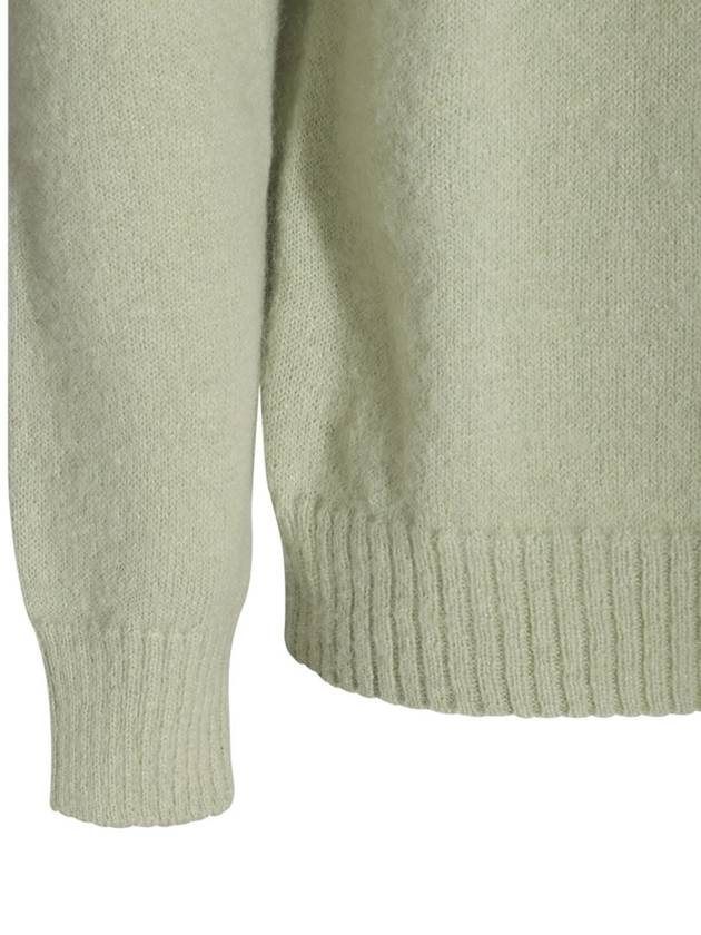 Lanvin Sage Wool And Mohair Blend Sweater - LANVIN - BALAAN 3