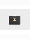 Victoire Fine Wallet Supple Calfskin Black 10M963GHH 38NO - CELINE - BALAAN 5