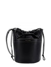 The Bow Calf Bucket Bag Black - ALEXANDER MCQUEEN - BALAAN 2