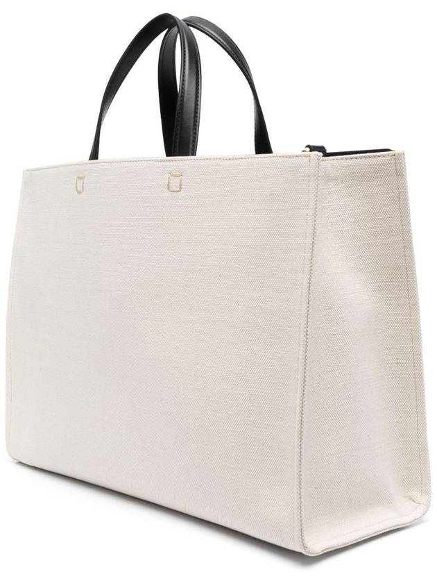 G Logo Canvas Medium Tote Bag Beige - GIVENCHY - BALAAN 3