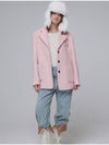 Suri alpaca Overfit Blazer Pink - OPENING SUNSHINE - BALAAN 5