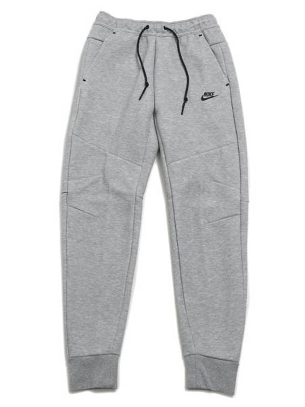 Tech Fleece Jogger Track Pants Dark Grey Heather - NIKE - BALAAN 2