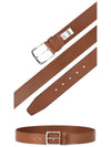 Italian Leather Belt Brown - HUGO BOSS - BALAAN.