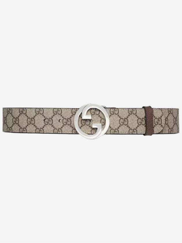 GG Supreme Two-tone Belt Beige - GUCCI - BALAAN 2