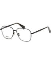 Glasses frame KZ50182U 002 matte black square metal - KENZO - BALAAN 7