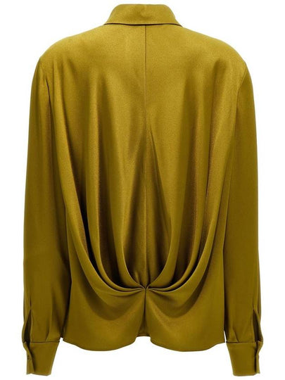 Alberta Ferretti Draped Shirt - ALBERTA FERRETTI - BALAAN 2